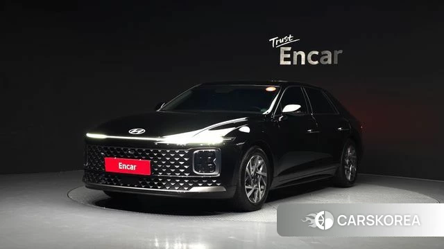 Hyundai Grandeur Hybrid (GN7) 2024 Черный из Кореи