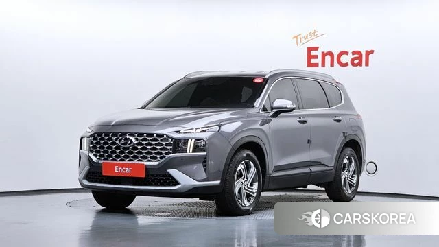 Hyundai The New Santa Fe 2021 Серый из Кореи