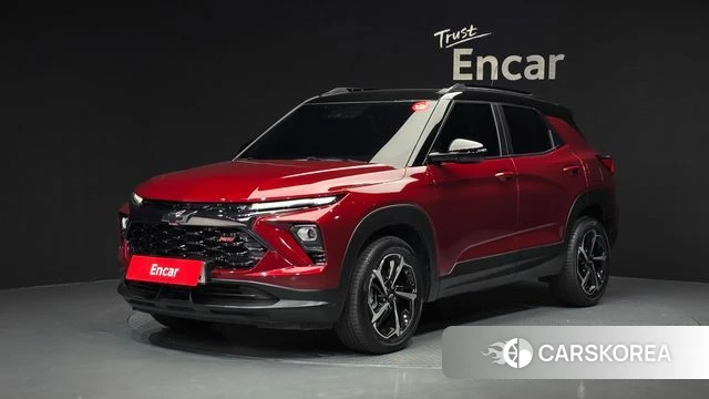 Chevrolet (GM Daewoo) The New Trail Blazer 2023 Красный из Кореи