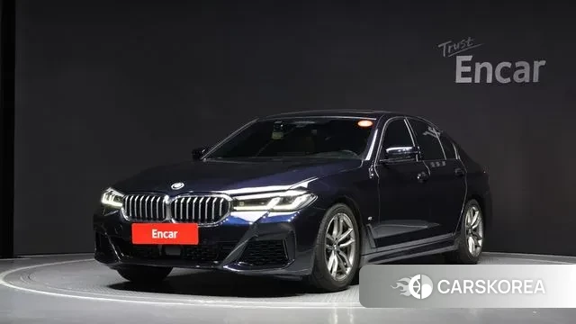 BMW 5 Series (G30) 2020 Черный из Кореи