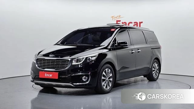 Kia All New Carnival 2018 Черный из Кореи
