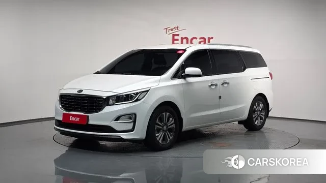 Kia The New Carnival 2019 Белый из Кореи