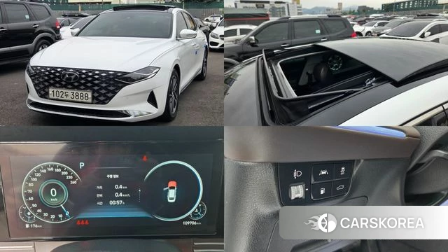 Hyundai The New Grandeur IG 2020 Белый из Кореи