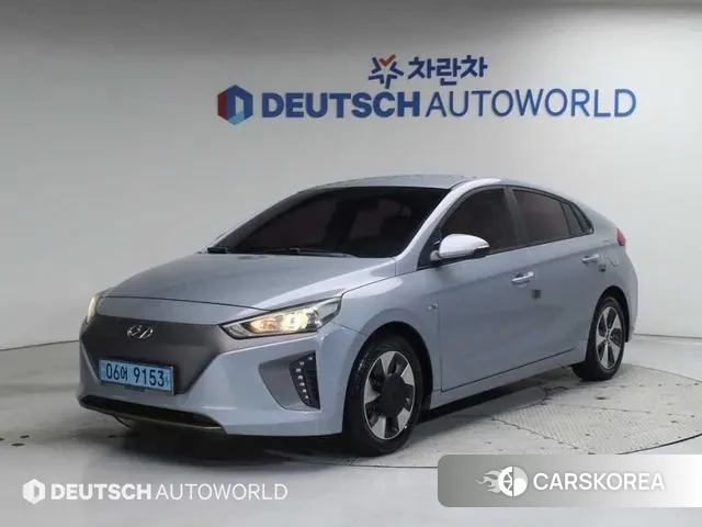 Hyundai Ionic Electric 2018 Серебристо-серый из Кореи