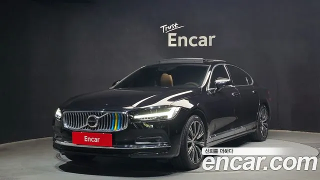 Volvo S90 2021 Черный из Кореи