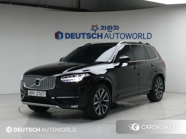 Volvo XC90 second Generation 2019 Черный из Кореи