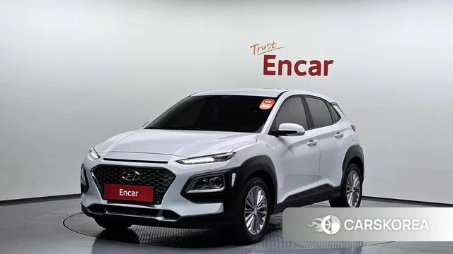 Hyundai Kona 2019 Белый из Кореи