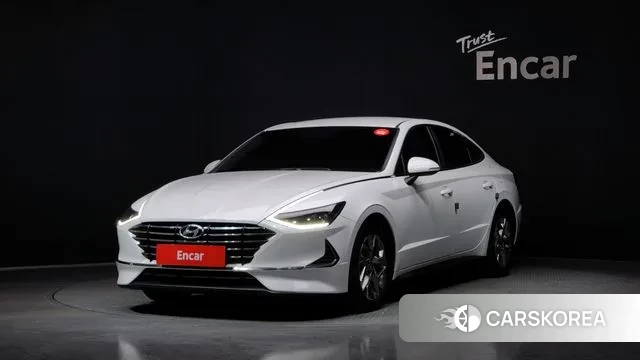 Hyundai Sonata (DN8) 2021 Белый из Кореи