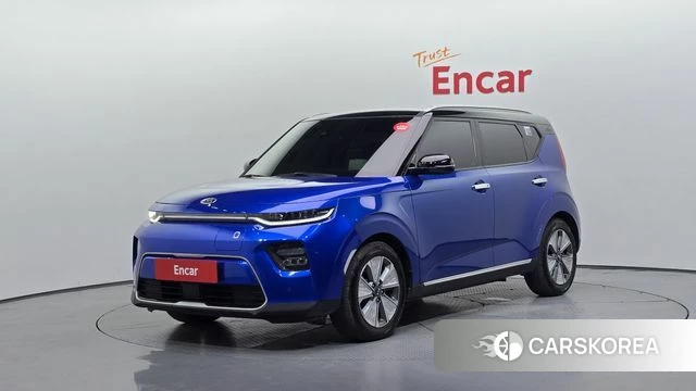 Kia Soul Booster EV 2019 Синий из Кореи