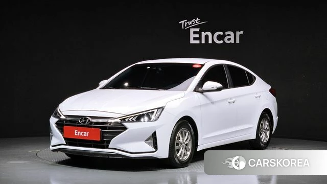 Hyundai The New Avante AD 2019 Белый из Кореи