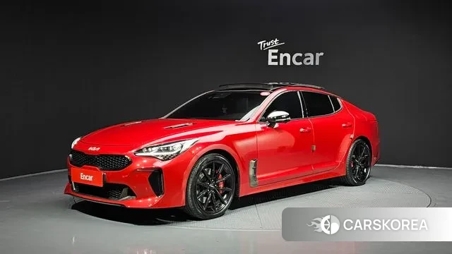 Kia Stinger Meister 2022 Красный из Кореи