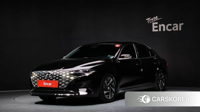 Hyundai The New Grandeur IG Hybrid 2020 Черный из Кореи