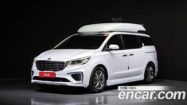 Kia The New Carnival 2018 Белый из Кореи