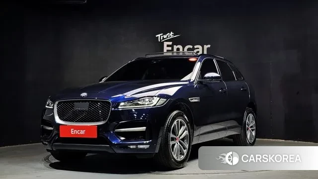 Jaguar F-PACE 2019 Синий из Кореи