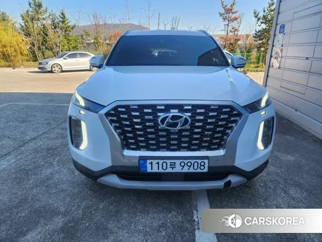 Hyundai Palisade 2021 Белый из Кореи