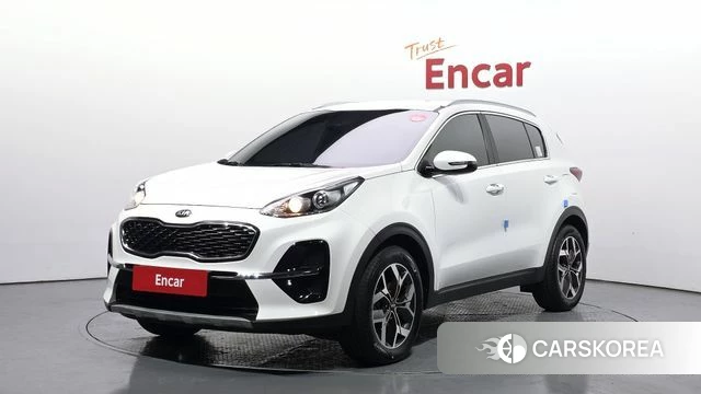 Kia Sportage The Bold 2021 Белый из Кореи