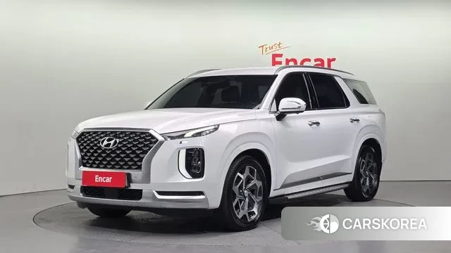 Hyundai Palisade 2021 Белый из Кореи