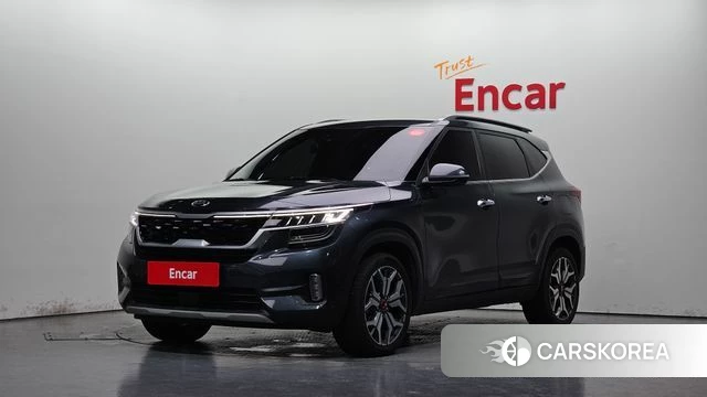 Kia Seltos 2020 Серый из Кореи