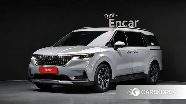 Kia Carnival 4th generation 2023 Серебристо-серый из Кореи