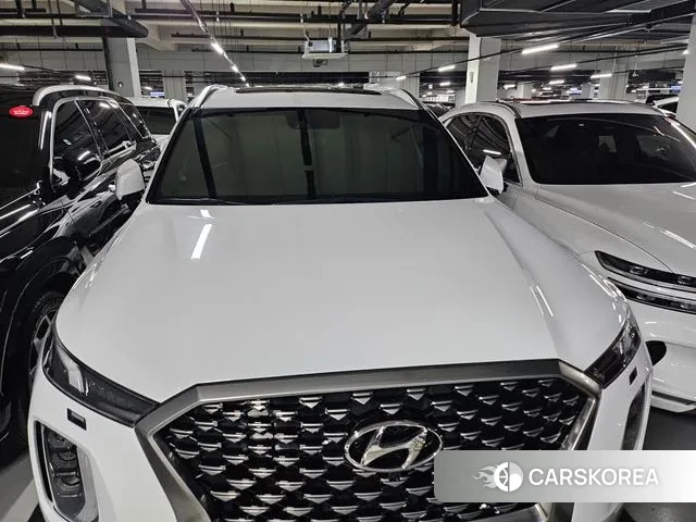 Hyundai Palisade 2021 Белый из Кореи