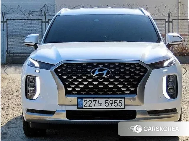 Hyundai Palisade 2022 Белый из Кореи
