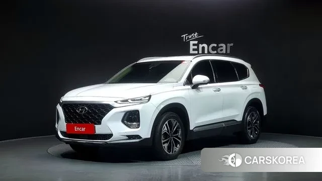 Hyundai Santa Fe TM 2019 Белый из Кореи