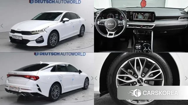 Kia K5 3rd generation 2022 Белый из Кореи