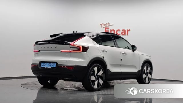 Volvo C40 Richards 2022 Белый из Кореи