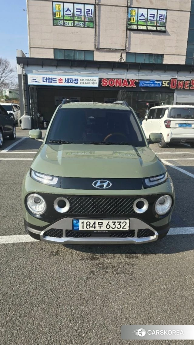 Hyundai Casper 2022 Светло-зеленый из Кореи
