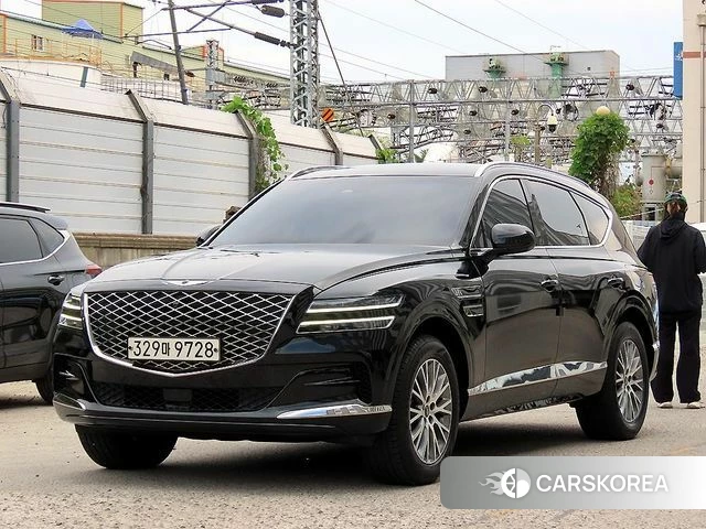 Genesis GV80 2020 Черный из Кореи