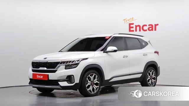 Kia Seltos 2021 Белый из Кореи