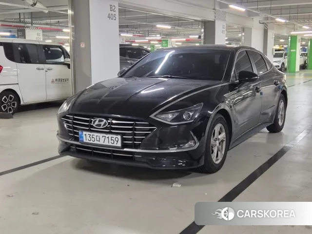Hyundai Sonata (DN8) 2022 Черный из Кореи