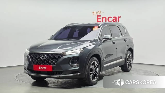 Hyundai Santa Fe TM 2018 Серый из Кореи