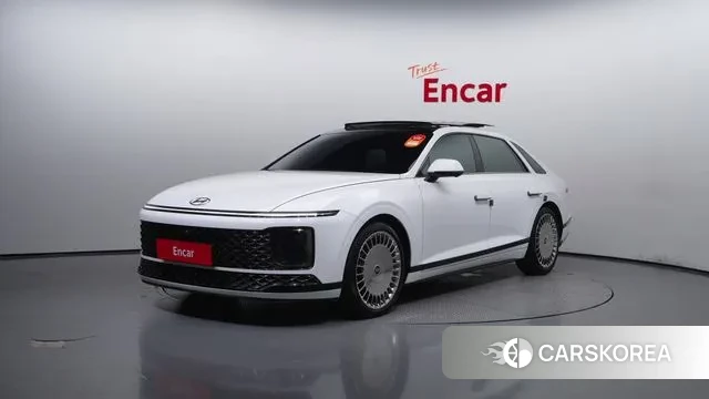 Hyundai Grandeur Hybrid (GN7) 2023 Белый из Кореи