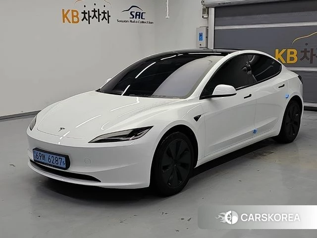 Tesla Model 3 2025 Белый из Кореи