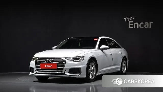 Audi A6 (C8) 2020 Белый из Кореи