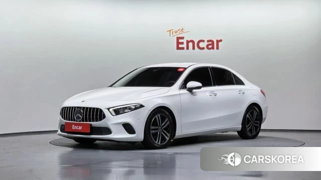 Mercedes-Benz A-Class W177 2022 Белый из Кореи
