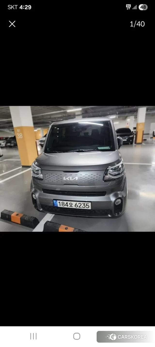 Kia The New Ray 2022 Серый из Кореи