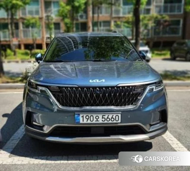 Kia Carnival 4th generation 2022 Синий из Кореи
