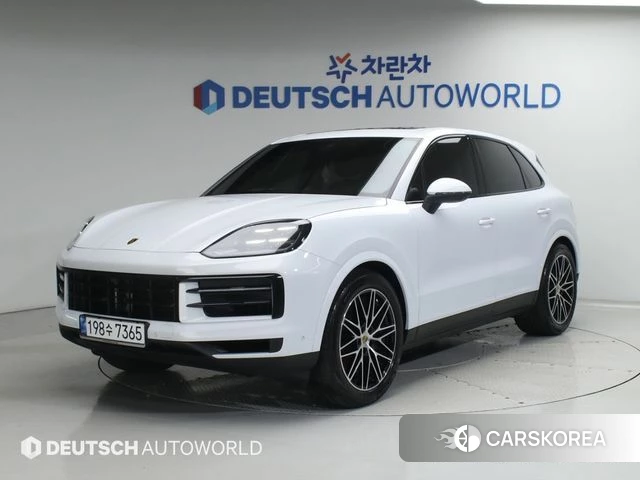 Porsche Cayenne (PO536) 2024 Белый из Кореи
