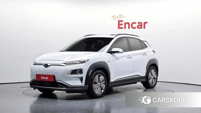 Hyundai Kona Electric 2020 Белый из Кореи