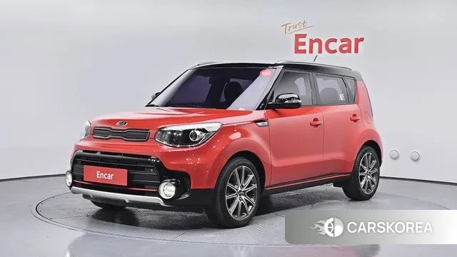 Kia The New Saw 2018 Красный из Кореи