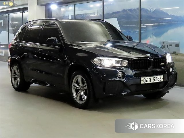 BMW X5 (F15) 2018 Синий из Кореи