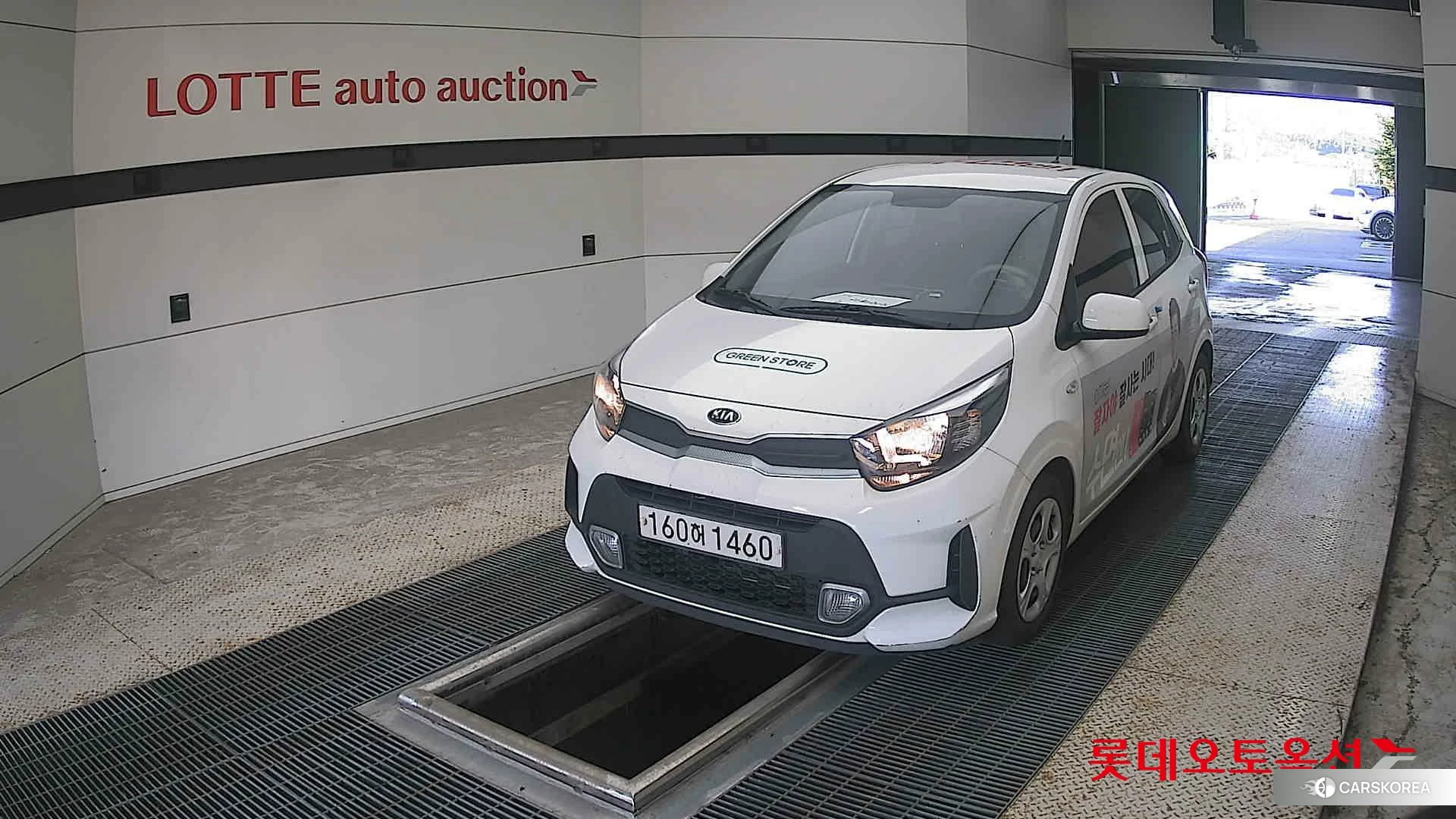 Kia Morning 2021 Clear White из Кореи