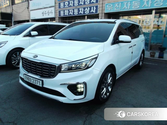 Kia The New Carnival 2019 Белый из Кореи