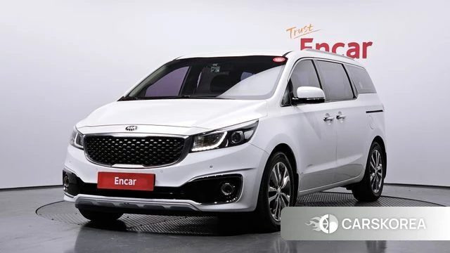 Kia All New Carnival 2018 Белый из Кореи