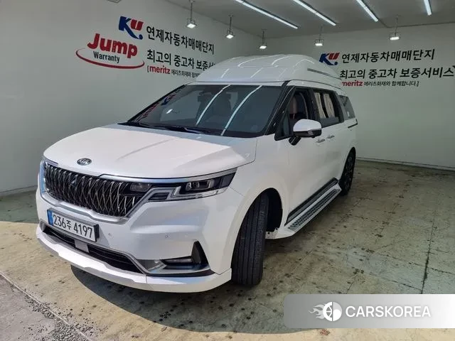 Kia Carnival 4th generation 2021 Белый из Кореи