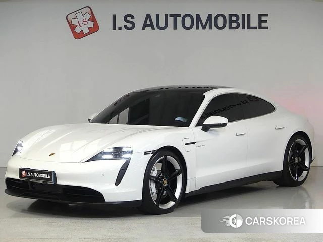 Porsche Taycan 2023 Белый из Кореи