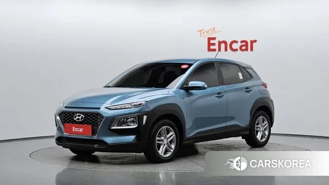Hyundai Kona 2019 Небесно-голубой из Кореи