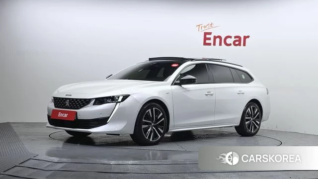 Peugeot 508SW Second generation 2021 Белый из Кореи